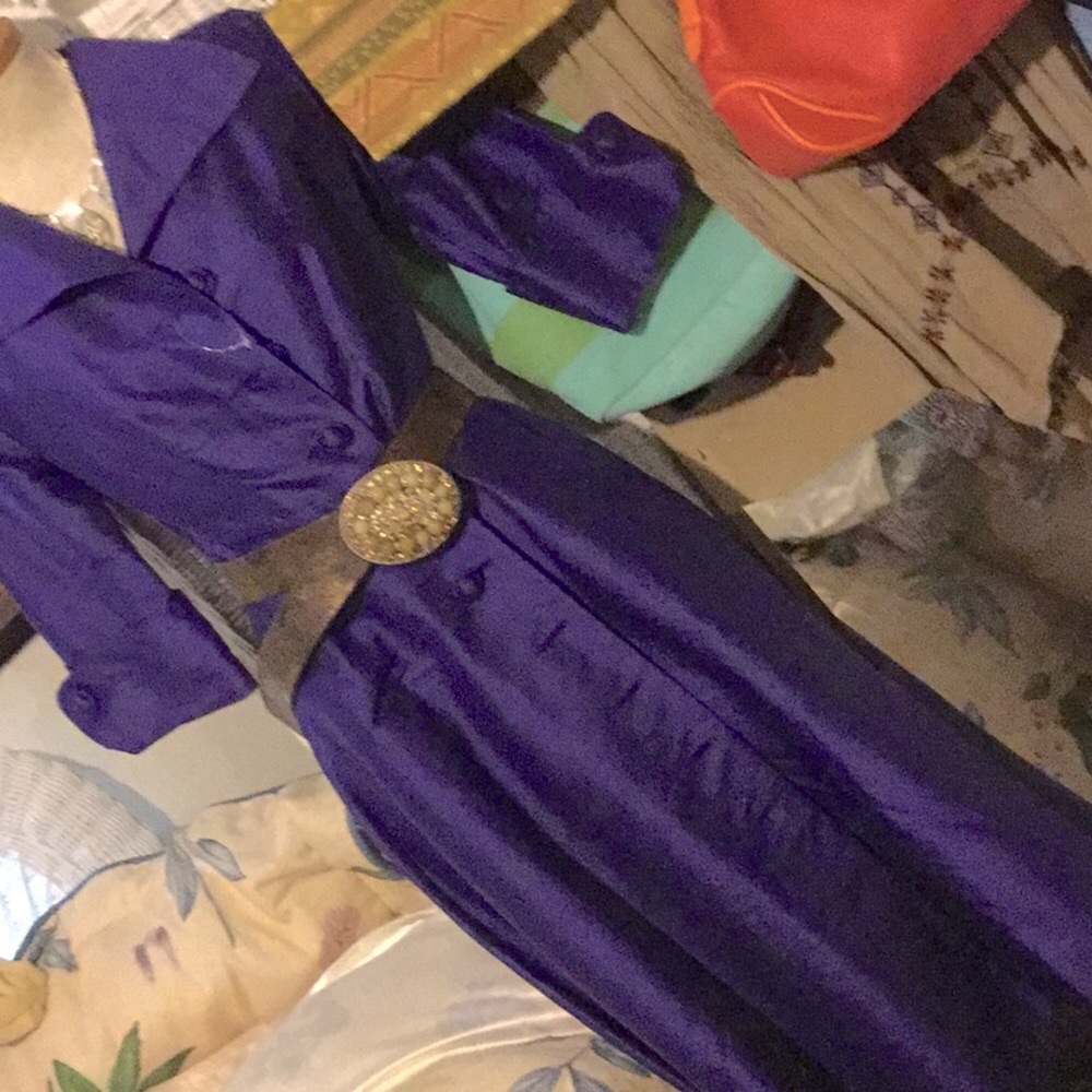 J. Peterman silk dress - GORGEOUS dress😱 pic does no justice beautiful Silk - Picture 9 of 15